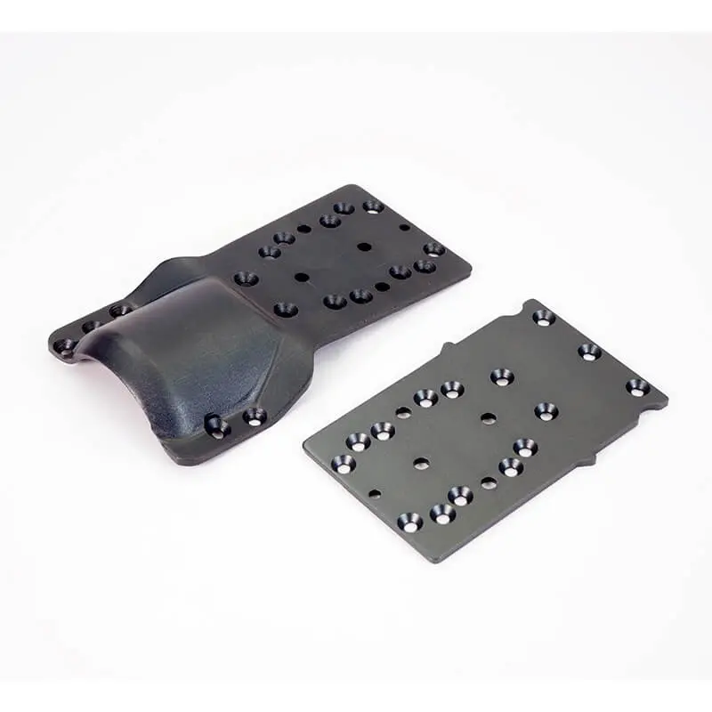 FTX Crossbow Front and Rear Lower Metal Chassis Plates