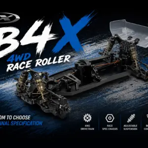 FTX B4X 4WD Race Buggy Roller Chassis