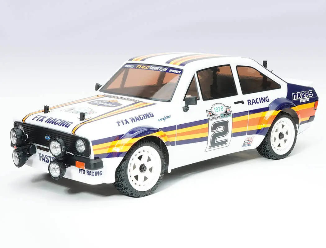 FTX MK2RS 1/10 Brushless 4WD Rally Car RTR – White