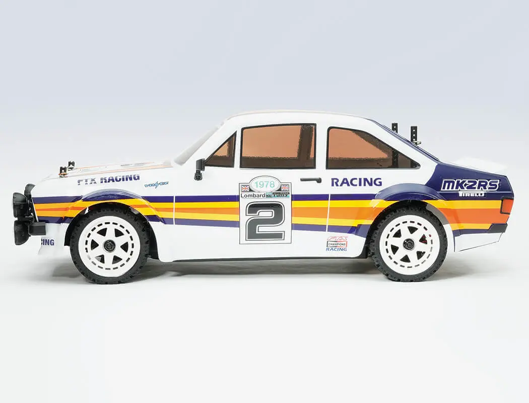 FTX MK2RS 1/10 Brushless 4WD Rally Car RTR – White