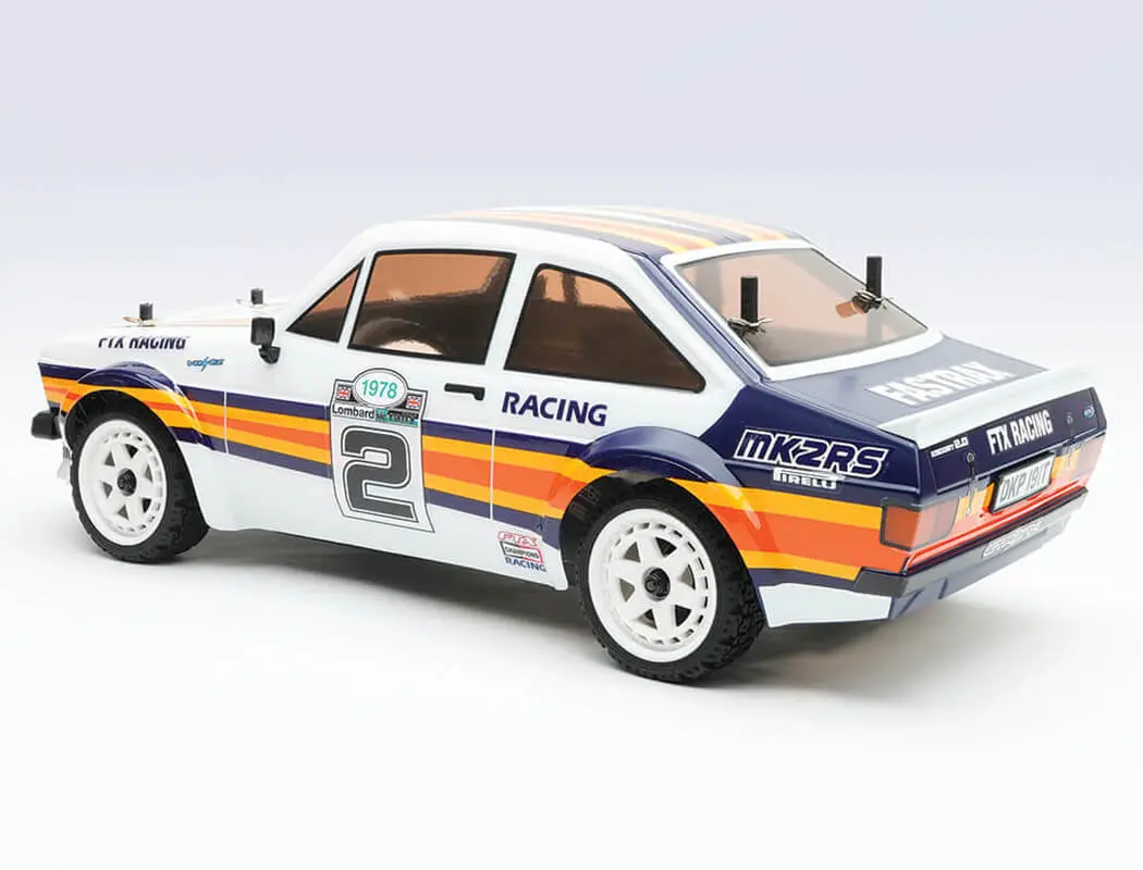 FTX MK2RS 1/10 Brushless 4WD Rally Car RTR – White