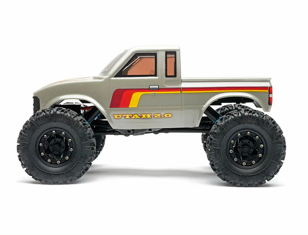 FTX Utah 2.0 1:18 Brushless 2-Speed LCG Crawler – Grey
