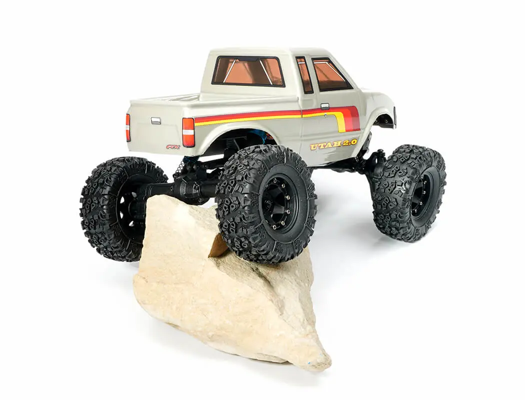 FTX Utah 2.0 1:18 Brushless 2-Speed LCG Crawler – Grey