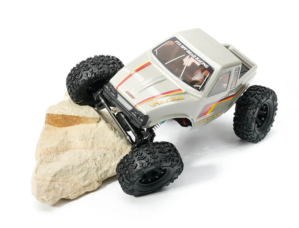 FTX Utah 2.0 1:18 Brushless 2-Speed LCG Crawler – Grey