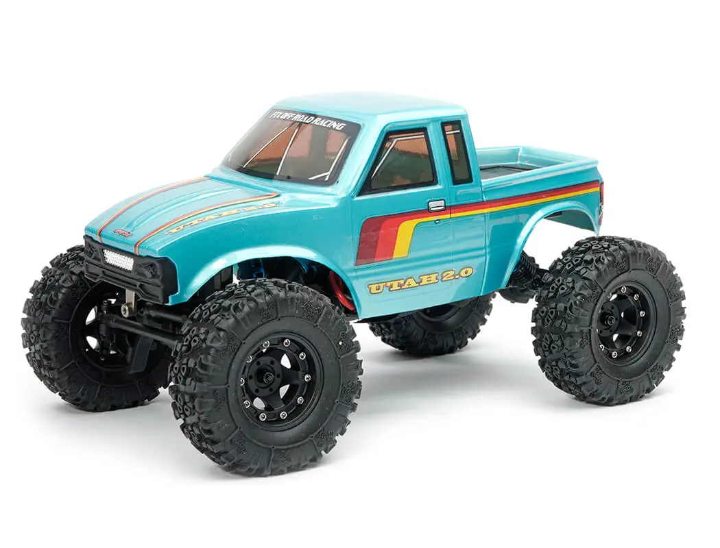 FTX Utah 2.0 1:18 Brushless 2-Speed LCG Crawler – Metallic Teal