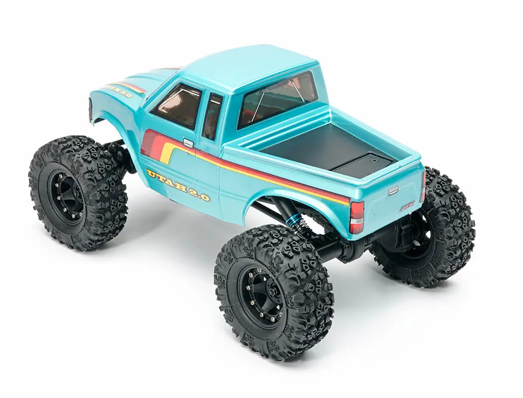 FTX Utah 2.0 1:18 Brushless 2-Speed LCG Crawler – Metallic Teal