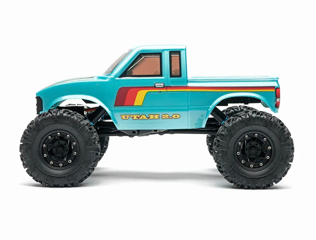 FTX Utah 2.0 1:18 Brushless 2-Speed LCG Crawler – Metallic Teal
