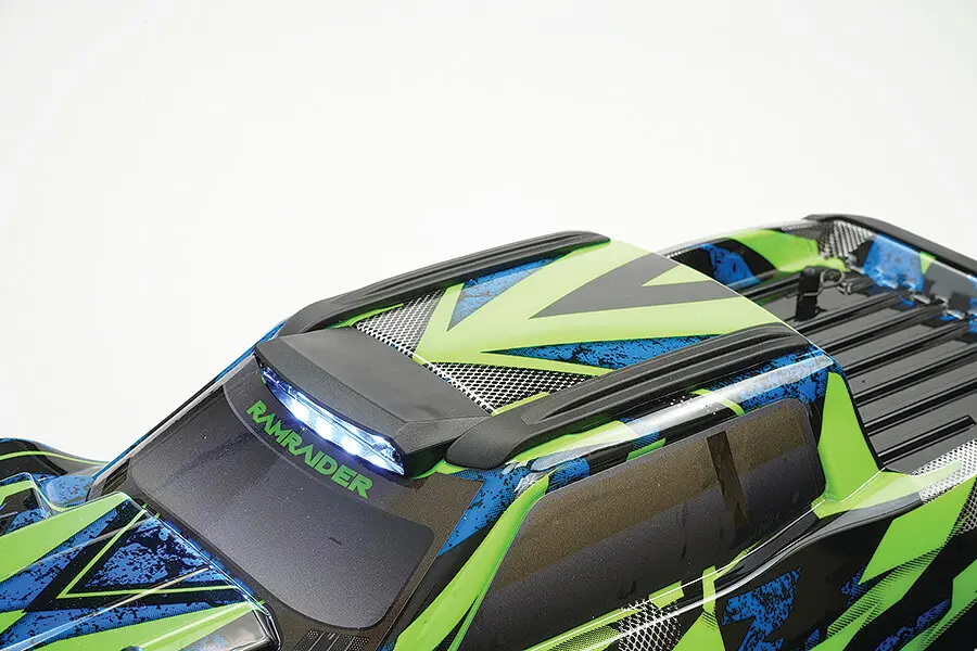 FTX Ramraider 1/10 Brushless Monster Truck RTR – Green/Blue