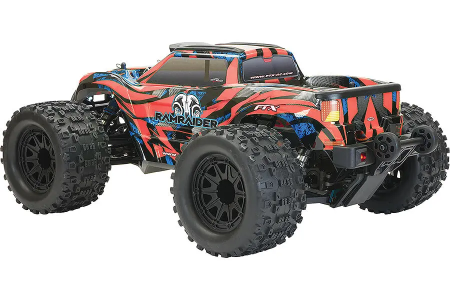 FTX Ramraider 1/10 Brushless Monster Truck RTR – Red/Blue