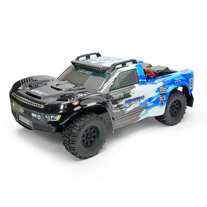 FTX Apache 2.0 1/10 Brushless Trophy Truck RTR – Blue