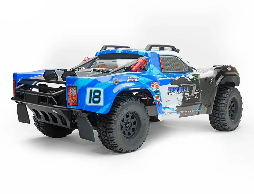 FTX Apache 2.0 1/10 Brushless Trophy Truck RTR – Blue