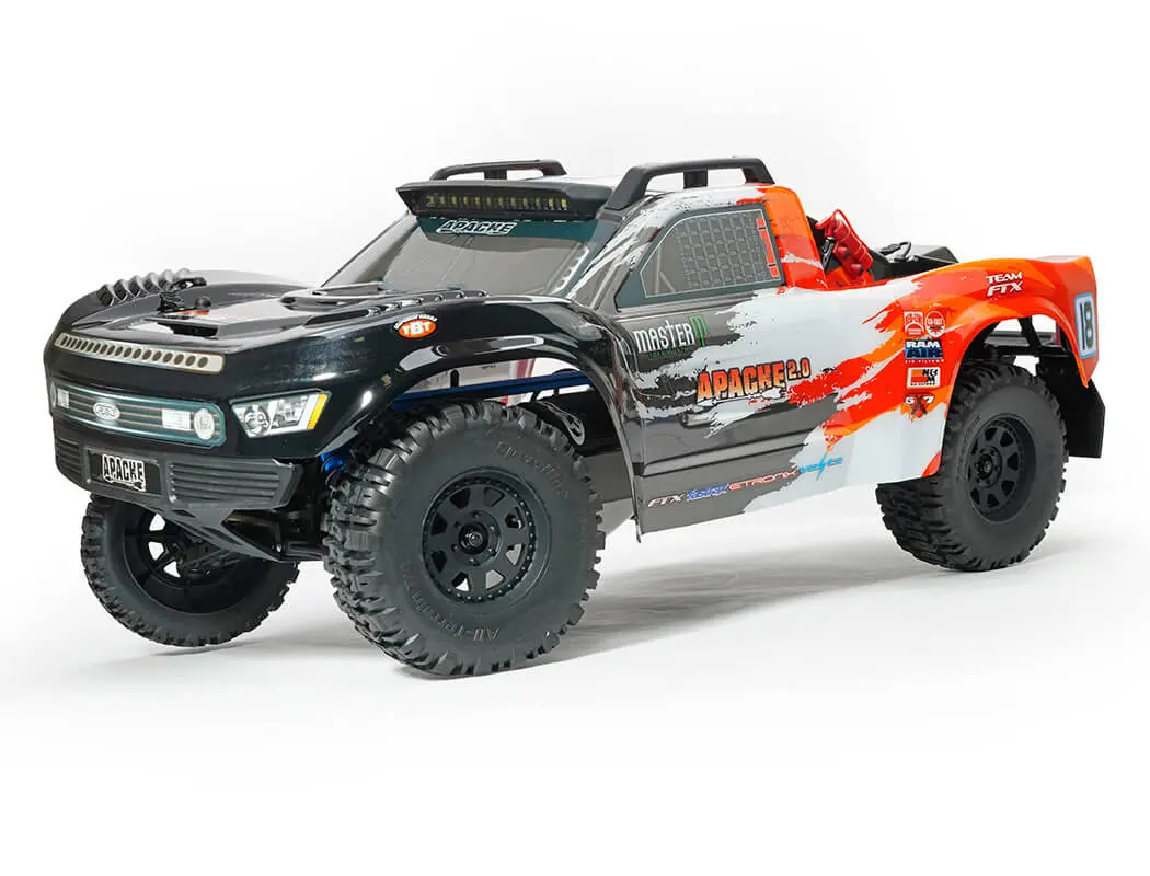 FTX Apache 2.0 1/10 Brushless Trophy Truck RTR – Red