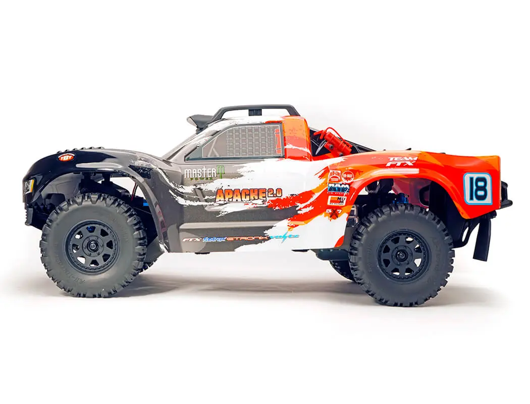 FTX Apache 2.0 1/10 Brushless Trophy Truck RTR – Red
