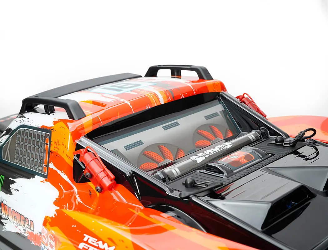 FTX Apache 2.0 1/10 Brushless Trophy Truck RTR – Red