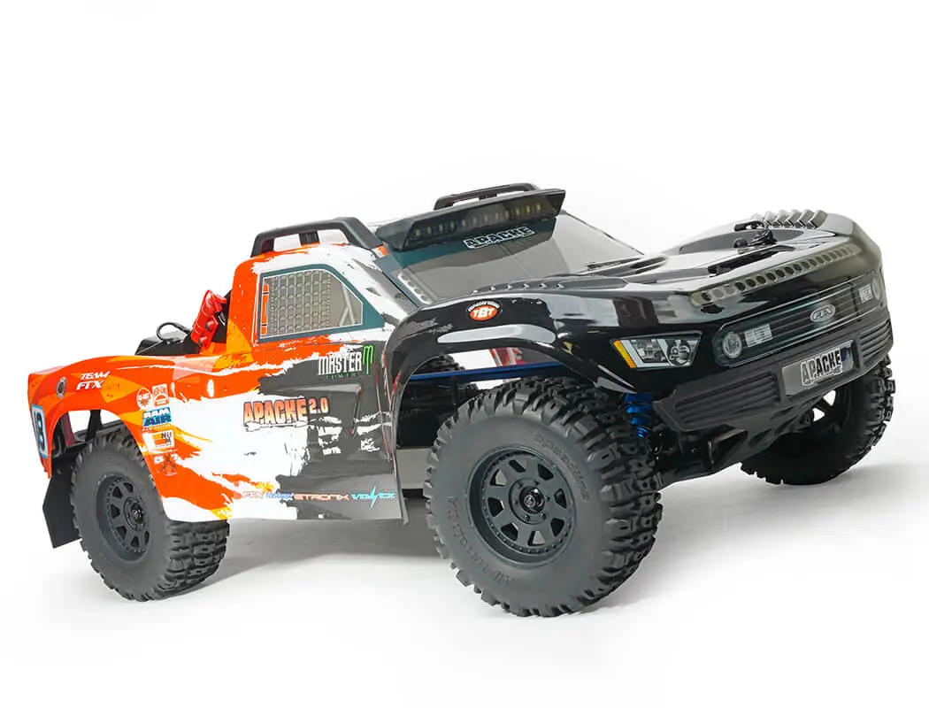 FTX Apache 2.0 1/10 Brushless Trophy Truck RTR – Red