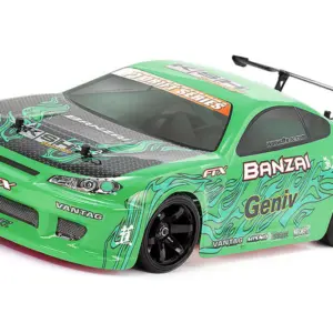 FTX Banzai 4WD RTR 1/10 Brushed Drift Car – Green