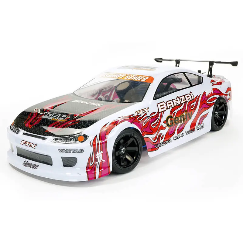 FTX Banzai 1/10 Street/Drift Nitro 4WD RTR Car – White