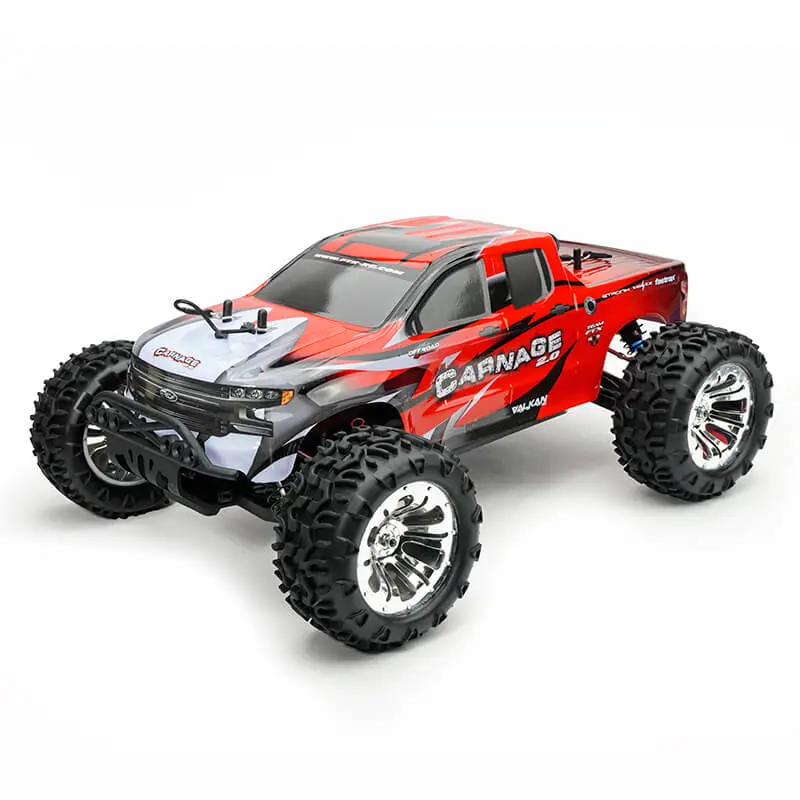 FTX Carnage 2.0 1/10 Brushed Truck 4WD RTR – Red