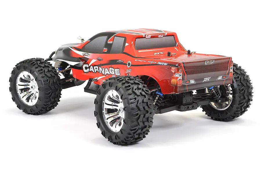 FTX Carnage 2.0 1/10 Brushed Truck 4WD RTR – Red