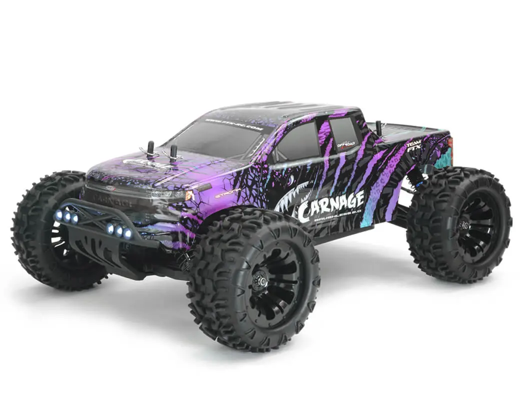 FTX Carnage 2.0 1/10 Brushless Truck 4WD RTR with LiPo Battery & Charger