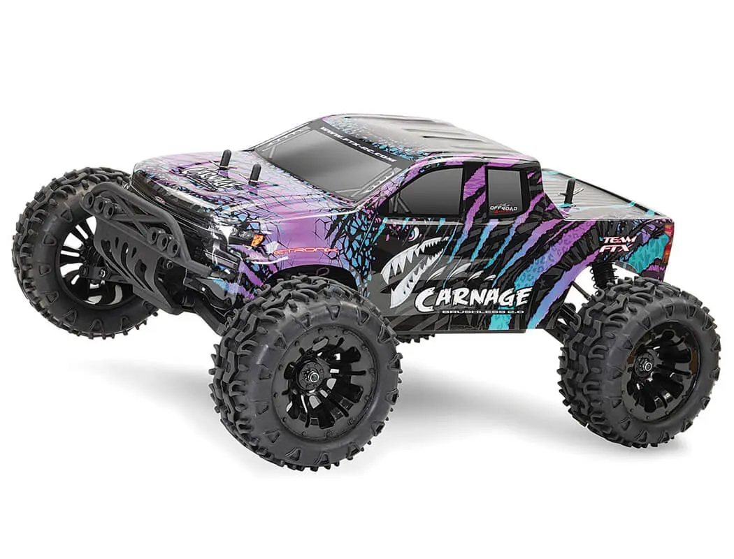 FTX Carnage 2.0 1/10 Brushless Truck 4WD RTR with LiPo Battery & Charger