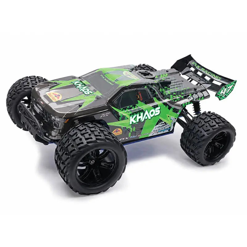 FTX Khaos 1/10 Nitro 4WD Truggy RTR with .21 Engine Green