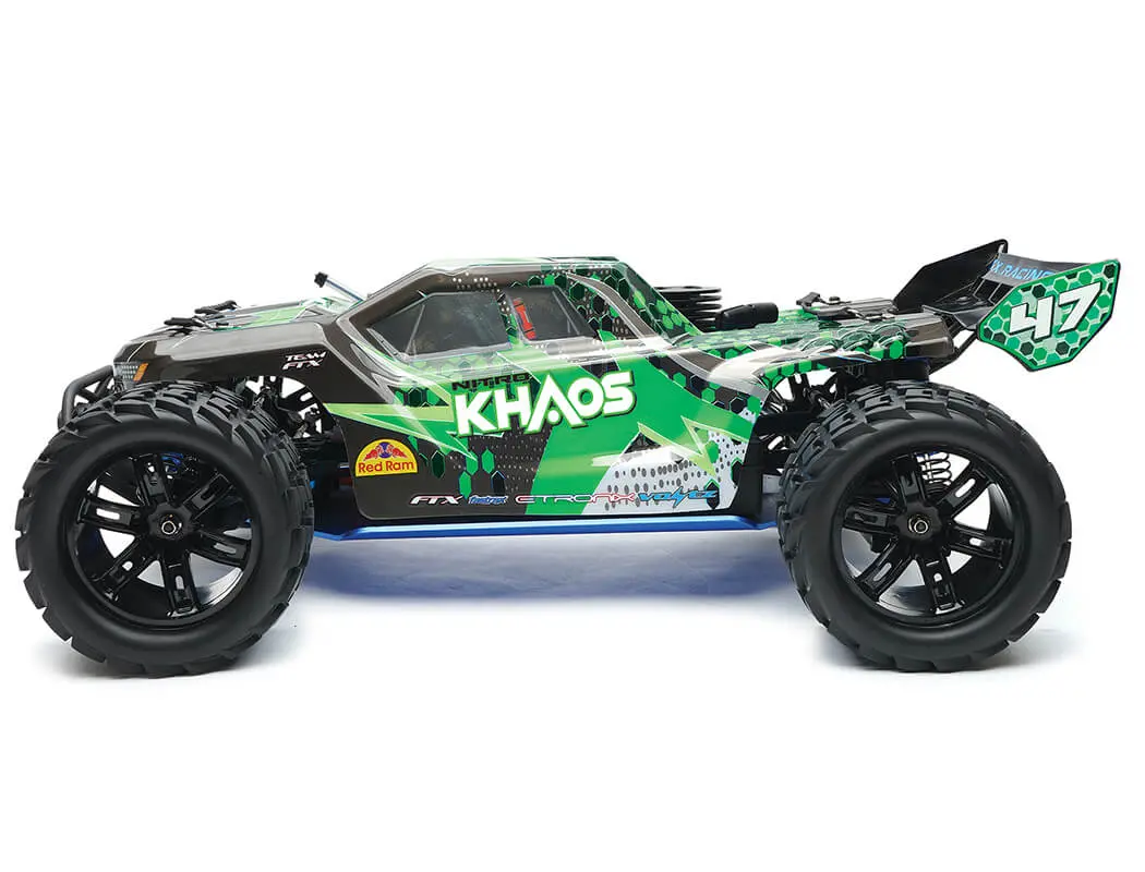 FTX Khaos 1/10 Nitro 4WD Truggy RTR with .21 Engine Green