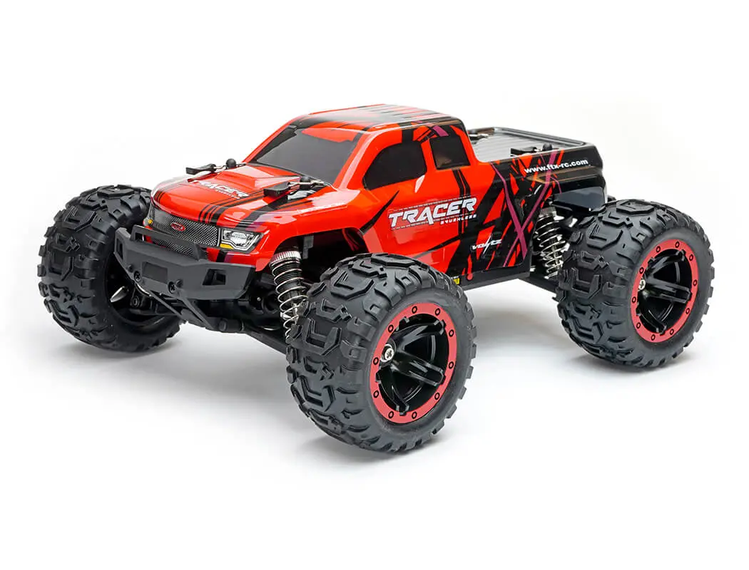 FTX Tracer 1/16 4WD Brushless Monster Truck RTR – Red