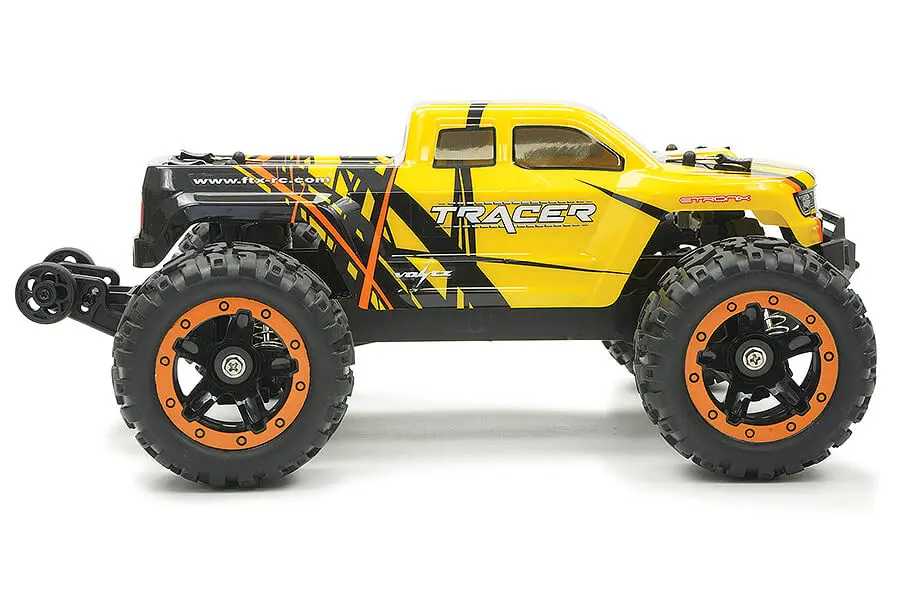 FTX Tracer 1/16 4WD Brushless Monster Truck RTR – Yellow