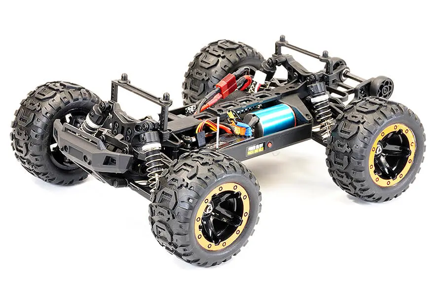 FTX Tracer 1/16 4WD Brushless Monster Truck RTR – Yellow
