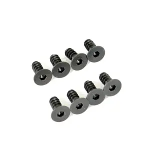FTX Zorro Flat Head Hex Screw M4x10mm Self Tapping (6pc)