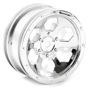 FTX Outback 6HEX Wheel (2) – Chrome