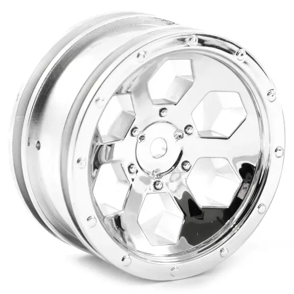 FTX Outback 6HEX Wheel (2) – Chrome