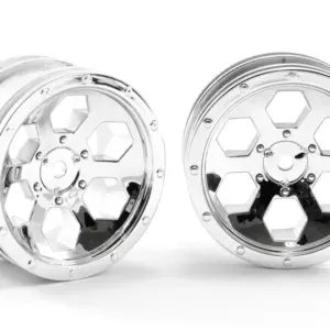 FTX Outback 6HEX Wheel (2) – Chrome