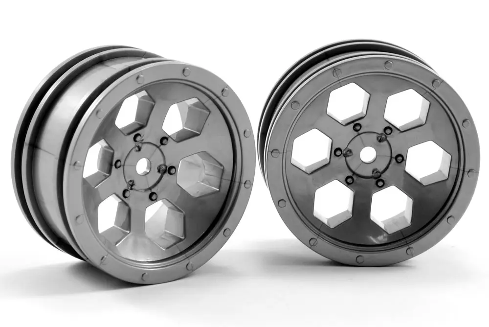 FTX Outback 6HEX Wheel (2) – Grey