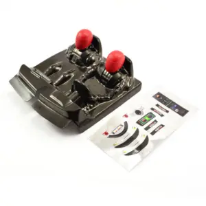 FTX Outlaw Driver Cockpit W/Red Decals