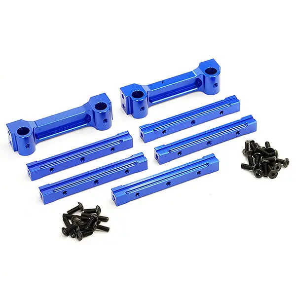 FTX Mauler Aluminium Chassis Brace Set – Blue