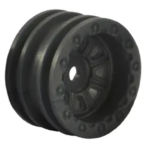 FTX Outback Mini Wheel Set – Black (4pc)