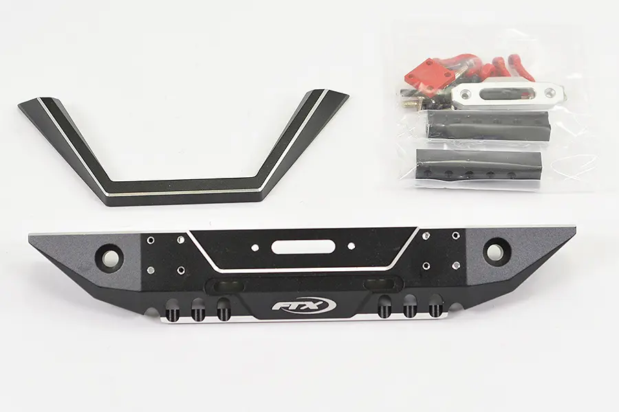 FTX Fury x Aluminium Front Bumper Set W/Shackles