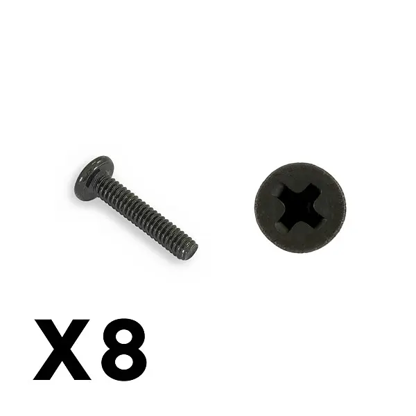 FTX Outback Ranger XC Button Head M2 x 10mm Screws (6pc)