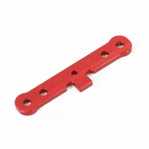 FTX DR8 Front Ff Alum. Lower CNC Suspension Mount – Red