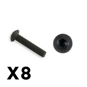FTX Button Head Hex Screw M3 x 15mm