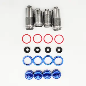 FTX DR8 Shock Body & Cap Set Blue