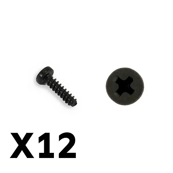 FTX Tracer Pan Head Self Tapping Screws Pbho 2.6*10mm
