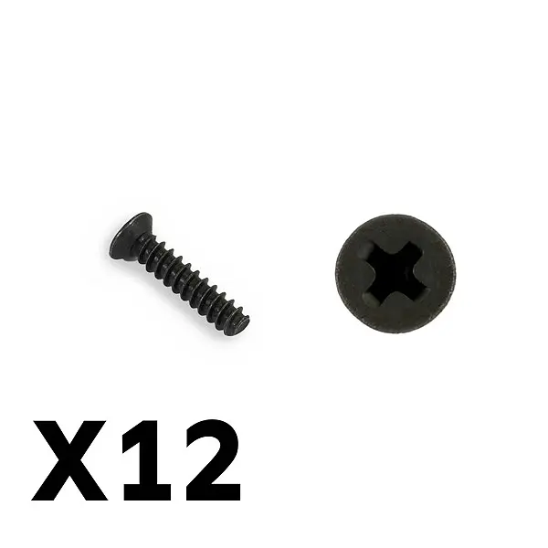 FTX Tracer Countersunk Self Tapping Kbho2.6*12mm