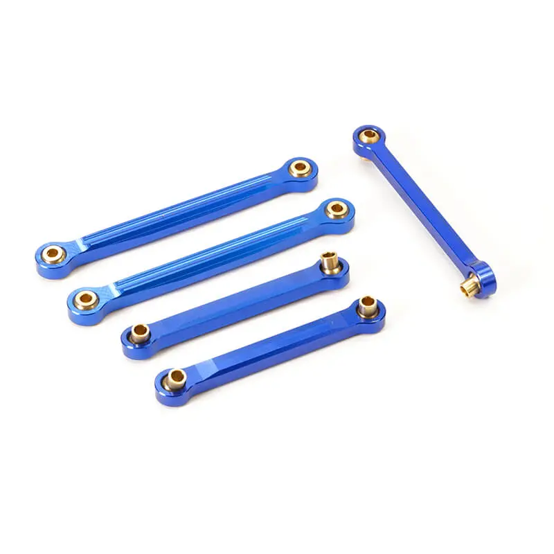 FTX Tracer Aluminium Brushed Rr Suspension Arm & Steering Links