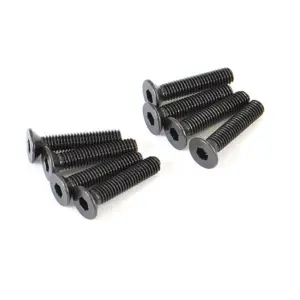 FTX Flat Head Screw M3 x 15mm (8pc)