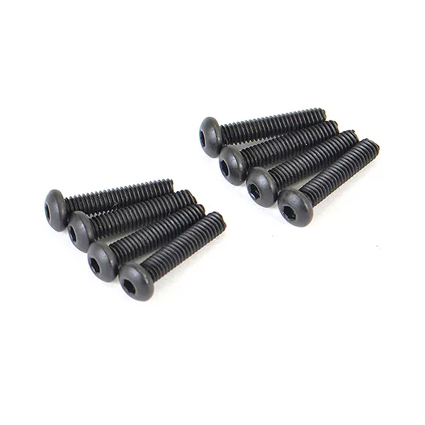 FTX Button Head Screw 2.5 x 12 x 1.5 (8pc)