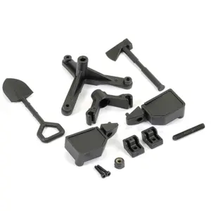 FTX Outback Geo 4x4 Moulded Body Mirror/Tool/Spare Mount
