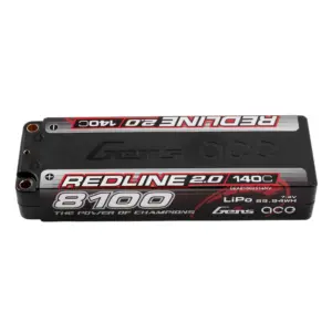 Gens Ace Redline 2.0 2S 7.4V 8100mAh 140C 138x46.5x25mm 320g